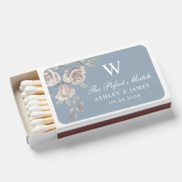 Dusty Blue und Rose Gastgeschenk Hochzeit