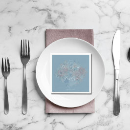 Dusty Blue Wedding Napkins Serviette
