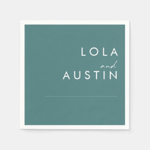 Dusty Boho   Grüne Hochzeit Napkins Serviette