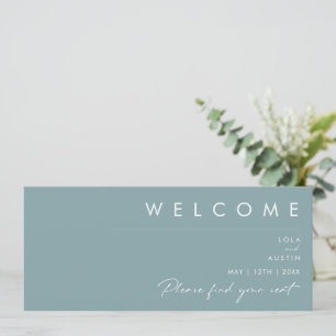 Dusty Boho Header für blaue Seekarten