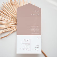 Dusty Boho | Rose und Lila Siegel und alles einsen