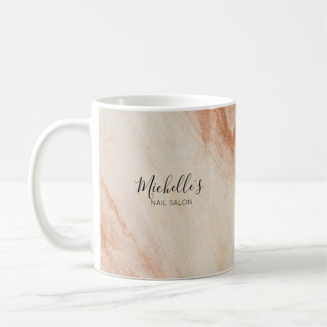 Dusty brown powder chic kaffeetasse (Links)