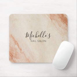 Dusty brown powder chic mousepad