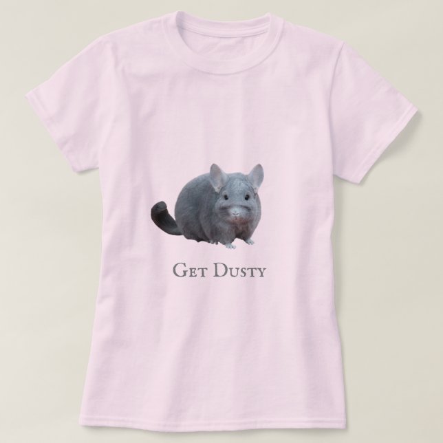 Dusty chinchilla T-Shirt (Design vorne)