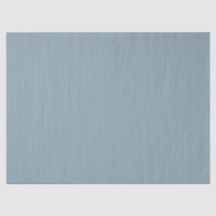 Dusty Cornflower Blue Solid Color Seidenpapier