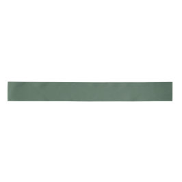 Dusty Eucalyptus Green Solid Color Satinband