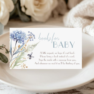 DUSTY Floral Baby Shooting Books for Baby Begleitkarte