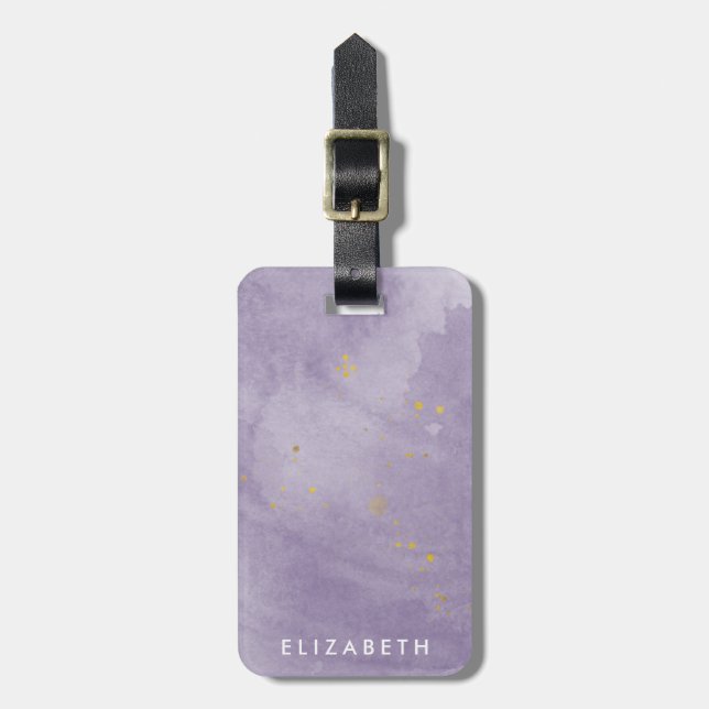 Dusty Gold ⎢ Monogram Gepäckanhänger (Vorderseite vertikal)