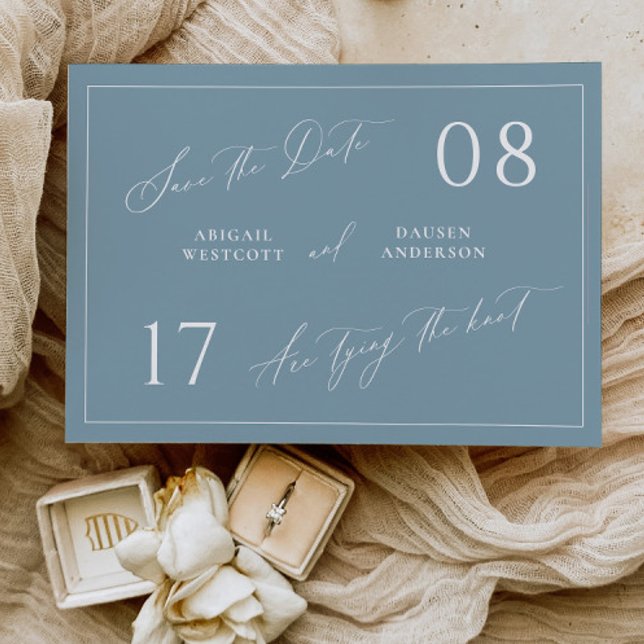 Dusty Hütte Save the Date Hochzeitsankündigung (Von Creator hochgeladen)
