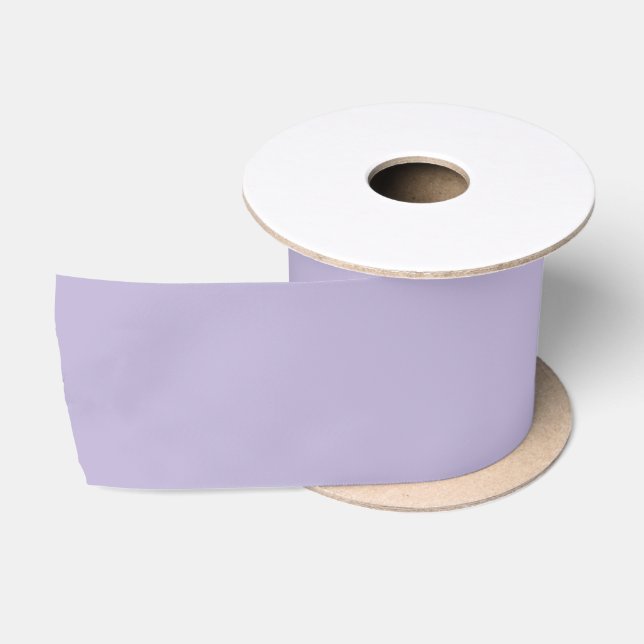 Dusty Lavender Solid Color Satinband (Spule)