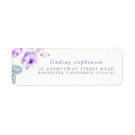 Dusty Lila Blooms Elegantes Wasser