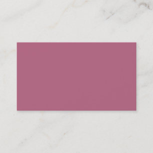 Dusty Mauve Pink Business Card Visitenkarte