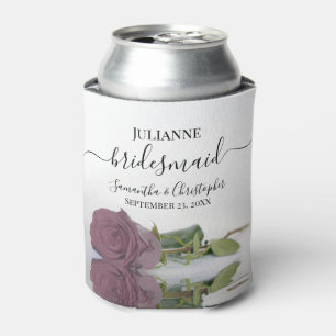 Dusty Mauve Pink Rose Elegante Hochzeit von Brides Dosenkühler