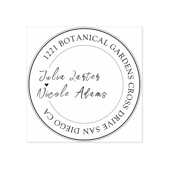 Dusty Navy Blue Pink Hibiskus Bloom Polterabend Gummistempel (Prägung)