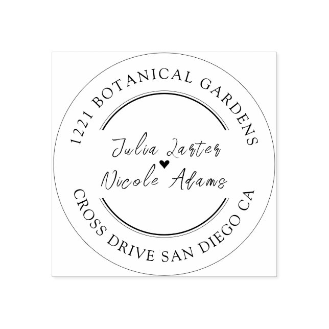 Dusty Navy Blue Pink Hibiskus Bloom Polterabend Gummistempel (Prägung)