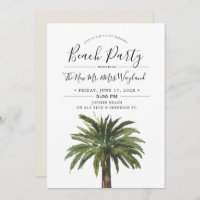 Dusty Palms | Sand Post Wedding Beach Party