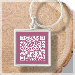 Dusty Pink | Benutzerdefinierter QR-Code Scannbare Schlüsselanhänger<br><div class="desc">Sie suchen ein leistungsstarkes Marketing Tool, um Ihr Unternehmen zu verbessern? Sehen Sie sich nur unsere QR-Schlüsselanhänger an! Mit der Möglichkeit, einen QR-Code direkt auf den Schlüsselanhänger zu erstellen, können Sie Ihre Kunden ganz einfach auf Ihre Website, Social Media-Seiten oder andere Online-Medienplattformen leiten. Diese Schlüsselanhänger geben großen Geschenken bei Veranstaltungen...</div>