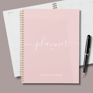 Dusty Pink Beruflich Business Planer