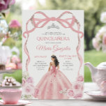 Dusty Pink Bow Prinzessin Silver Crown Quinceañera Einladung<br><div class="desc">EDITABLE Dusty Pink Bow Prinzessin Silver Crown Quinceañera Einladung Elegant Dusty Pink Blütenprinzessin Kostüme Quinceañera Girl Geburtstag Einladung Silver Crown Mis Quince Anos,  15. Geburtstagsparty</div>
