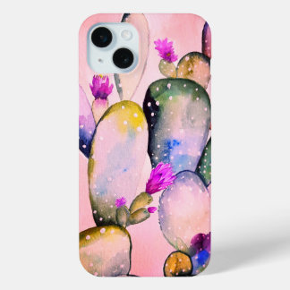 Dusty Pink Cactus Case-Mate iPhone Hülle