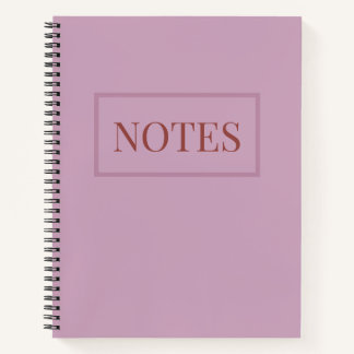 Dusty Pink Notizbuch