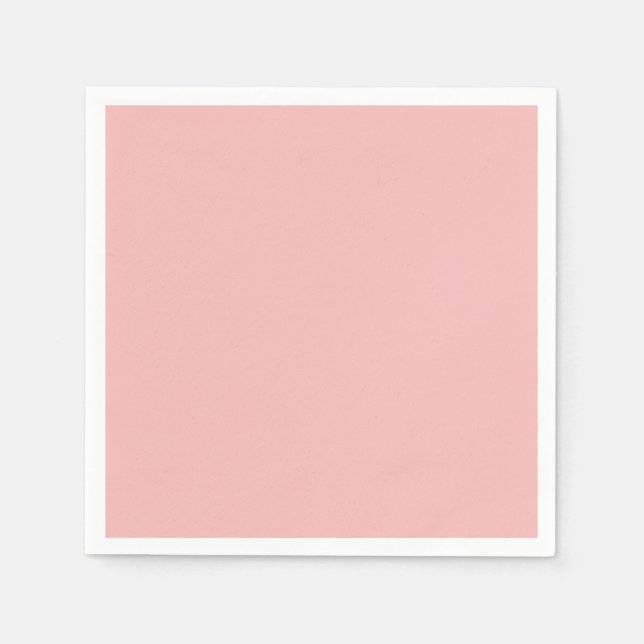 Dusty Pink Peach Vintag Apricot 2015 Color Trend Serviette (Vorderseite)