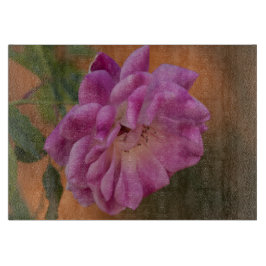 Dusty Pink Rose Schneidebrett