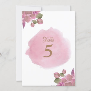 Dusty Pink Rosenknospe Elegant Wedding Table Sing
