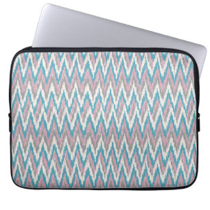 Dusty Pink und Blue iKat Laptopschutzhülle