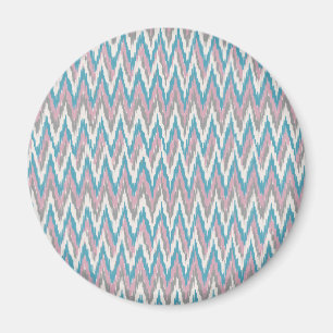 Dusty Pink und Blue iKat Magnet
