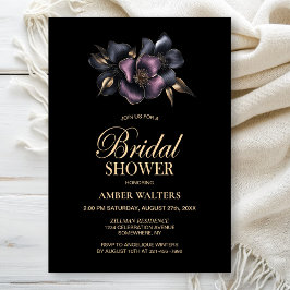 Dusty Pink und Grau Brautparty Einladung