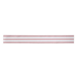 Dusty Pink und Off White Wedding Floral Ribbon Satinband