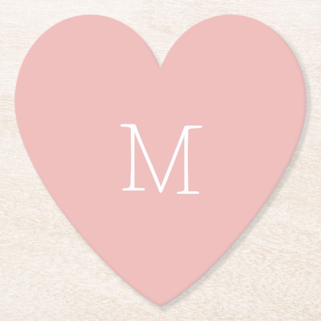 Dusty Pink Untersetzer (Vorderseite)