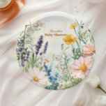 Dusty Pink Wildblume Baby in Bloom Pappteller<br><div class="desc">Vervollständigen Sie Ihre Babydusche mit unserem Baby in Bloom Blush & Aquamarin Spring Floral Shower Paper Teller. Diese Teller sind mit feinen, blüten und aquamarinen Aquarellblumen gestaltet und sorgen für eine frische und raffinierte Touch. Diese Teller eignen sich ideal für eine Babydusche im Frühling oder im Garten, um die Schönheit...</div>