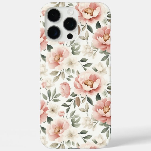 Dusty-Rosa-Pfennigfuchsen Case-Mate iPhone Hülle (Rückseite)