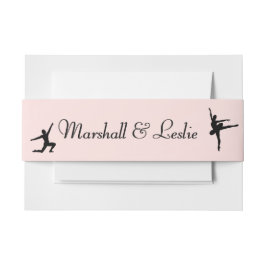 Dusty Rose Ballet Einladungsbanderole