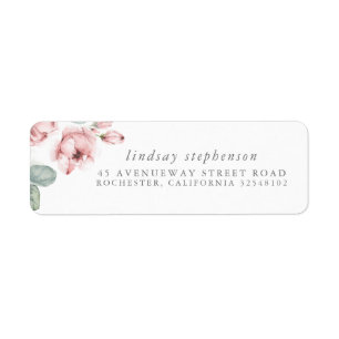 Dusty Rose Blooms Elegantes Wasser