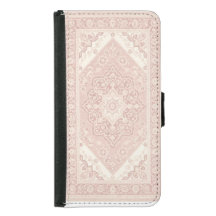 Dusty Rose Boho Diamant Teppich Samsung Case
