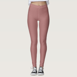 Dusty Rose Boho Leggings