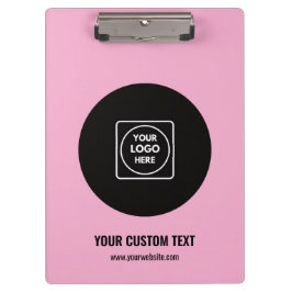 Dusty Rose Business Logos Pro+ clipboard Klemmbrett