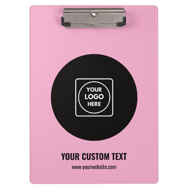 Dusty Rose Business Logos Pro+ Klemmbrett (Vorderseite)