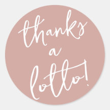 Dusty Rose Dank Lotto Sticker