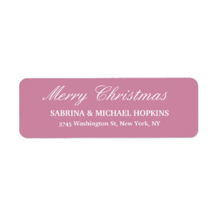 Dusty Rose Frohe Weihnachtsnachrichten Familienbla