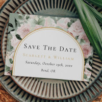 Dusty Rose Gold Arch Sage Green Vintage Hochzeit