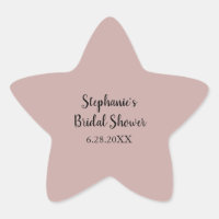Dusty Rose Hochzeit Custom Light Pink Brautparty