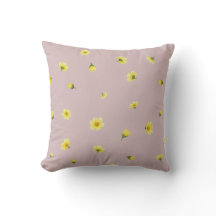 Dusty Rose Japanese Winter Cosmos Floral Pattern