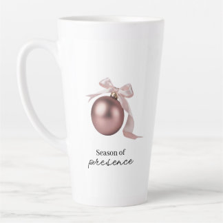 DUSTY ROSE LATTE MUG FOR CHIC HOLIDAY MILCHTASSE