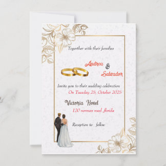 Dusty Rose Pink Mauve Gold Grüne Blumenzwiebelhoch Einladung