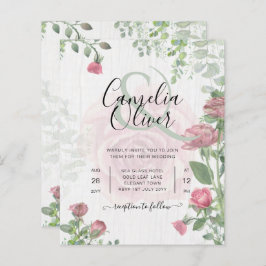 Dusty Rose Pink Wedding