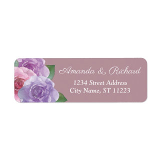 Dusty Rose Rosa Lila Elegante Blumenhochzeit